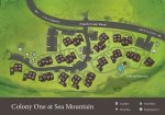 Map of Colony One at Sea Mountain Complex